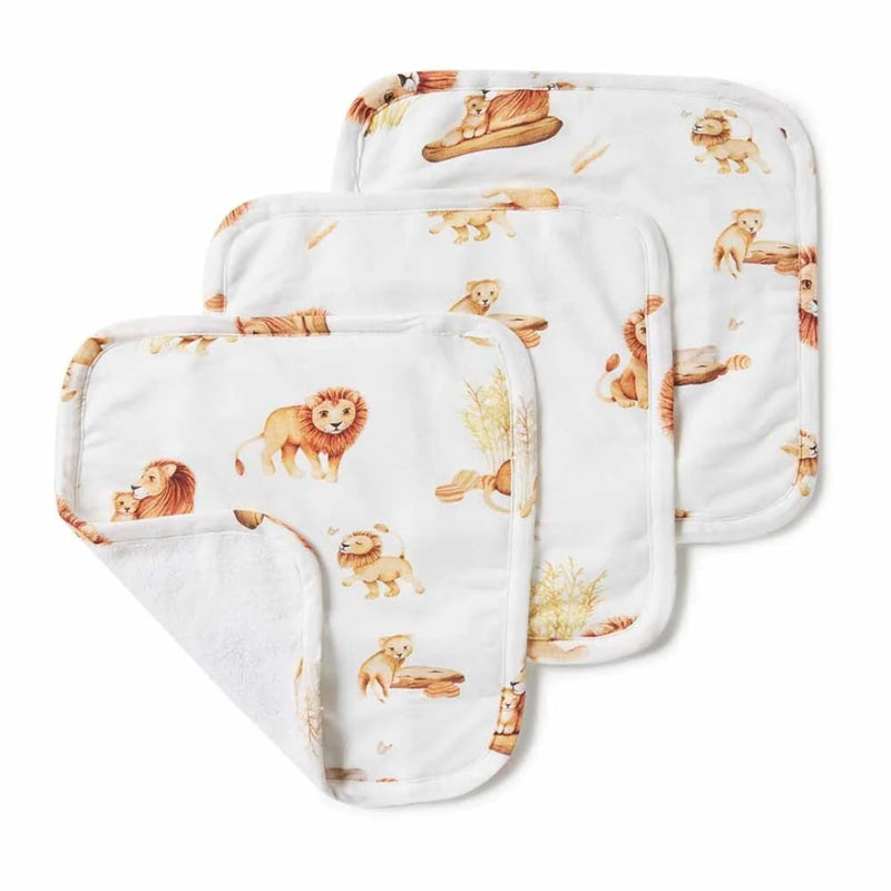 Snuggle Hunny Organic Wash Cloths (3 pack) - various