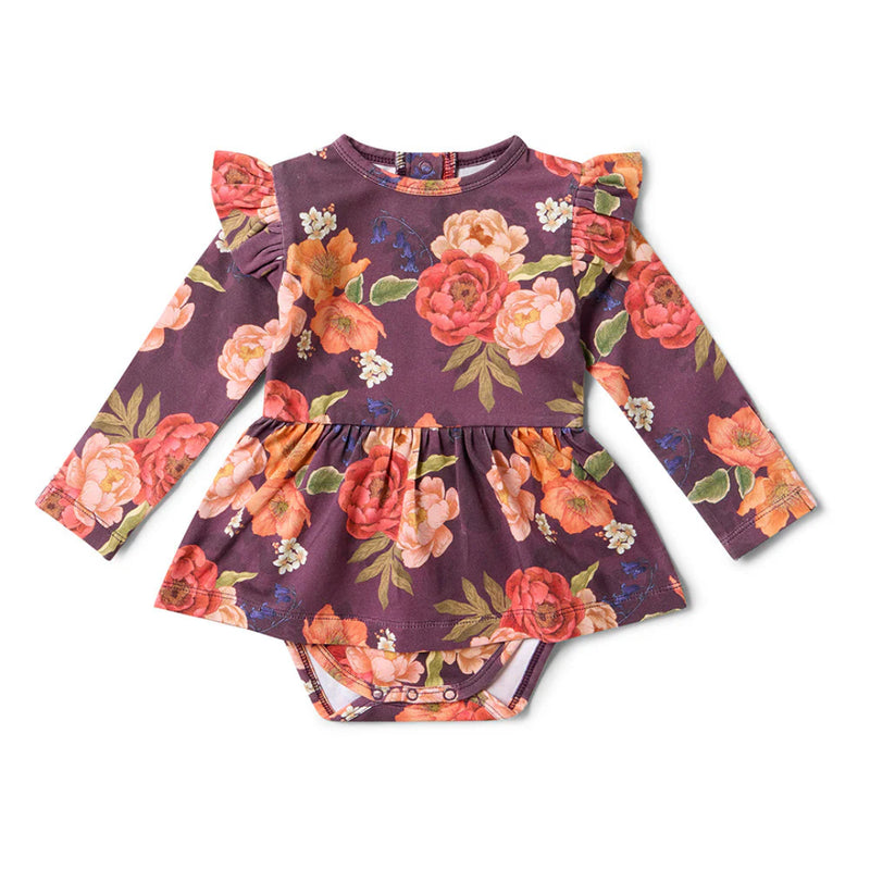 Snuggle Hunny Long Sleeve Bodysuit Dress