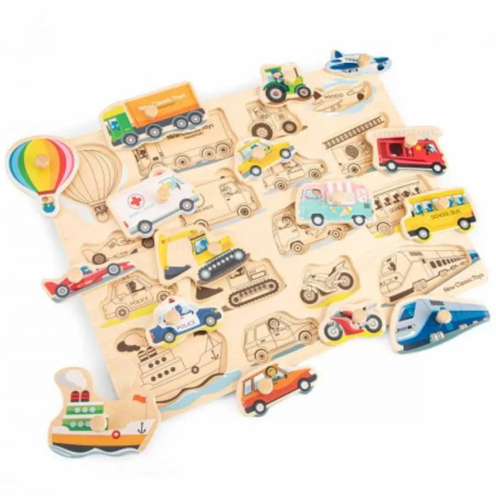 FSC Large Peg Puzzle Transport