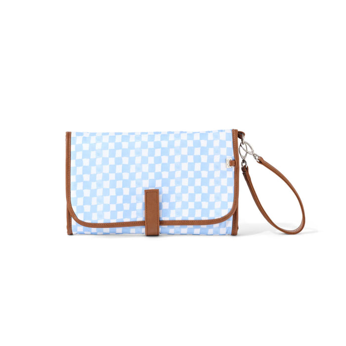 OiOi - Change Mat Clutch - Blue Check