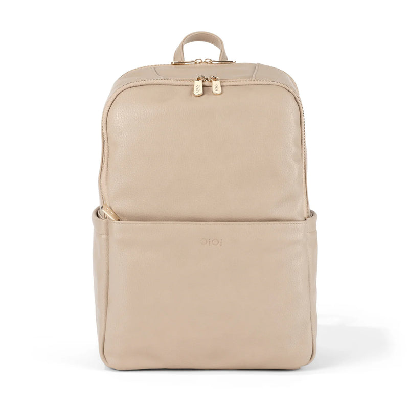 OiOi Vegan Leather Nappy Backpack Multitasker