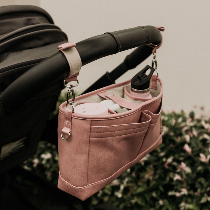 Pram Caddy Dusty Rose