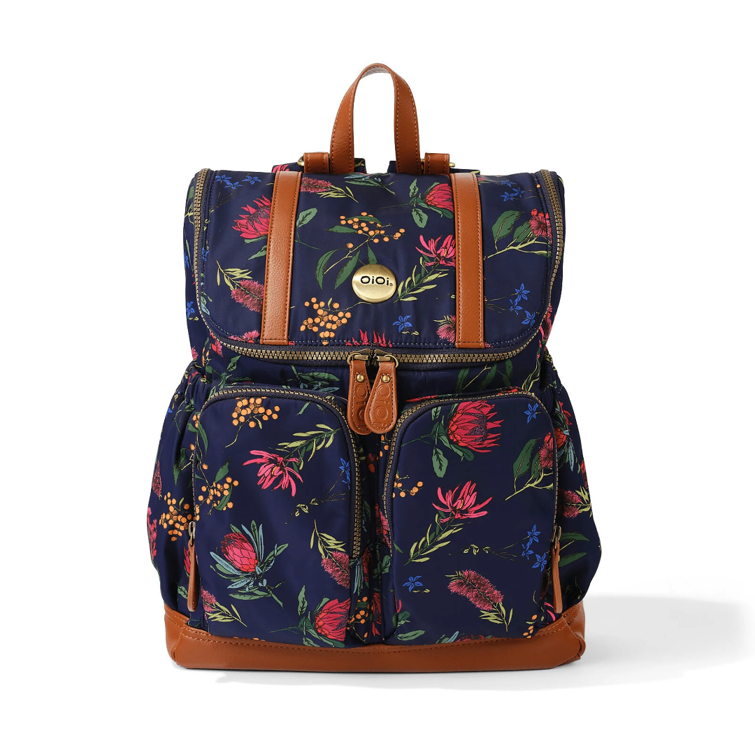 Signature Nappy Backpack - Floral Botanical