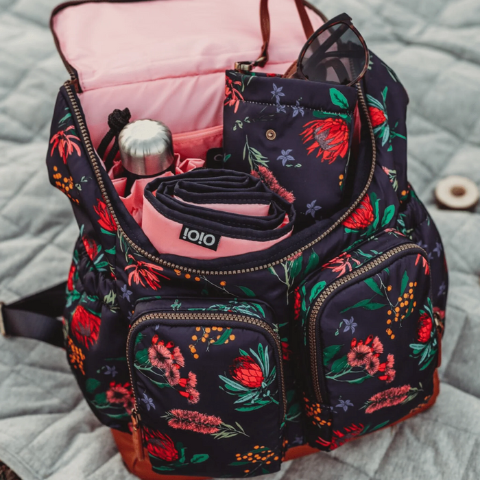 Signature Nappy Backpack - Floral Botanical