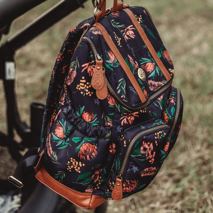 Signature Nappy Backpack - Floral Botanical