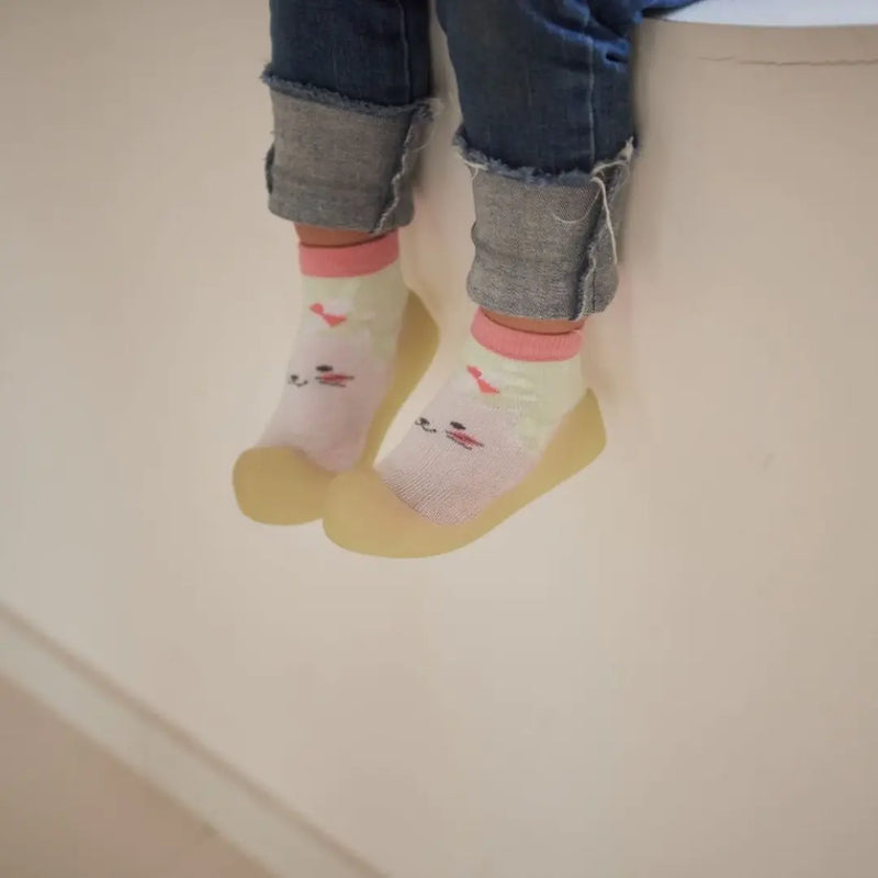 Sock Shoes - Original Cat | Pink - Chameleon - BigToes Australia