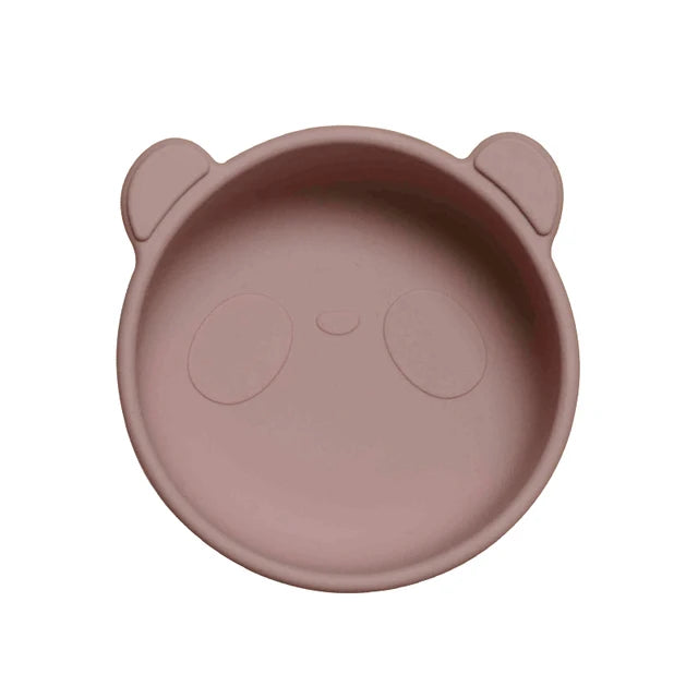 Panda Baby Silicone Suction Bowl