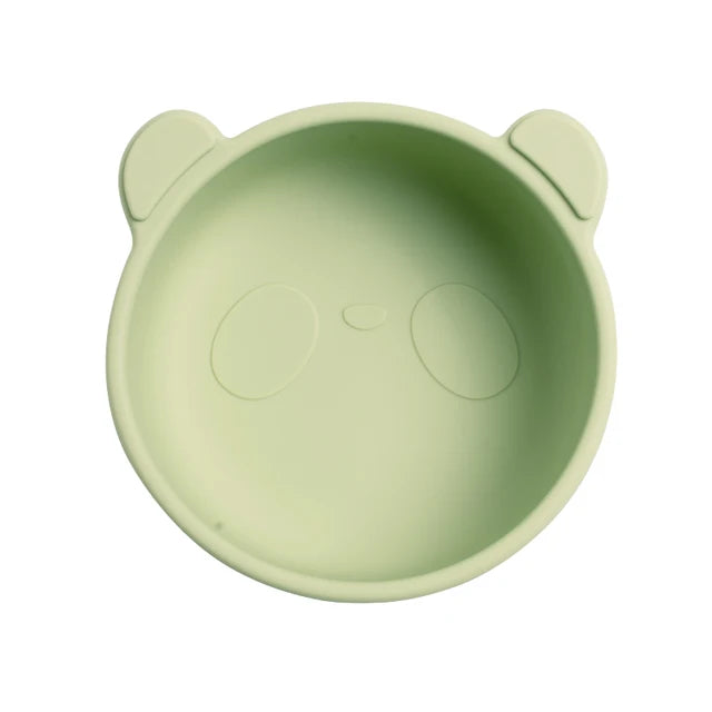 Panda Baby Silicone Suction Bowl