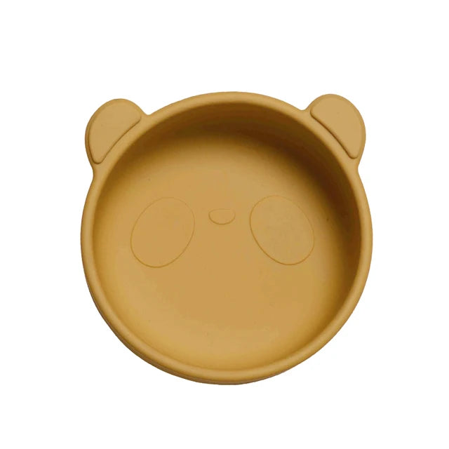 Panda Baby Silicone Suction Bowl