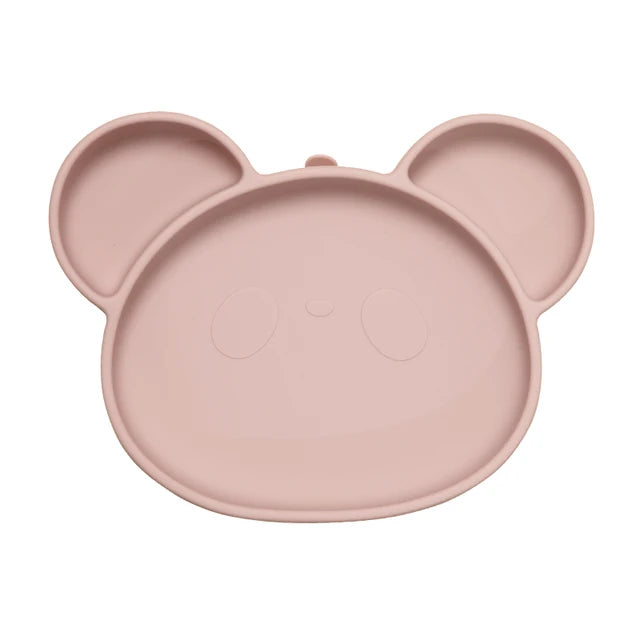 Panda Baby Silicone Suction Plate