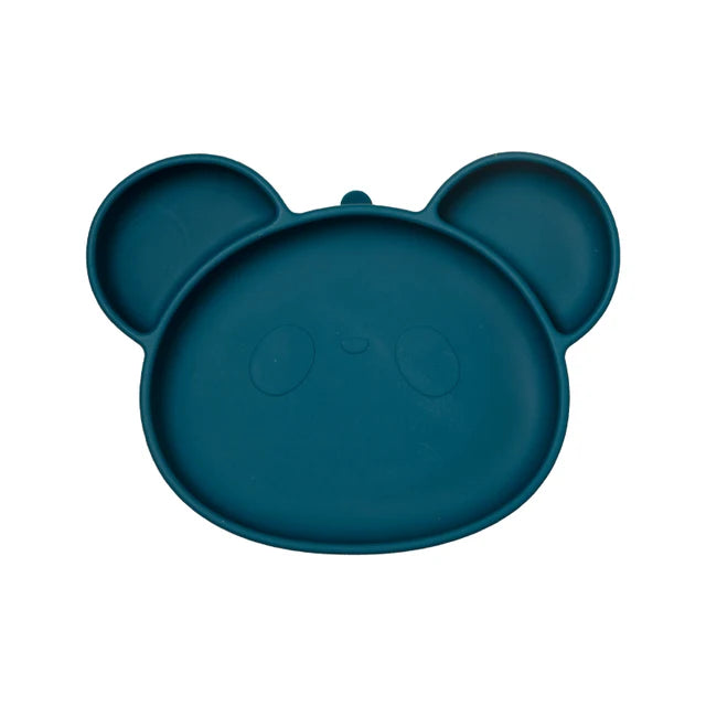 Panda Baby Silicone Suction Plate