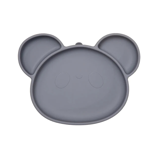 Panda Baby Silicone Suction Plate