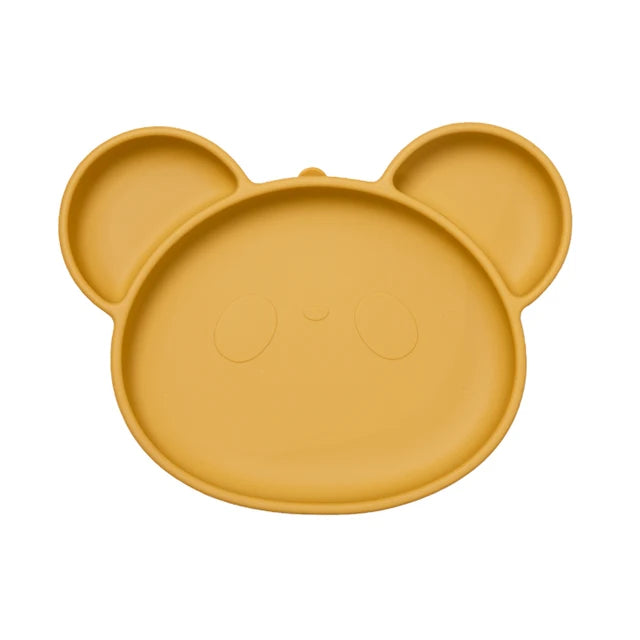 Panda Baby Silicone Suction Plate