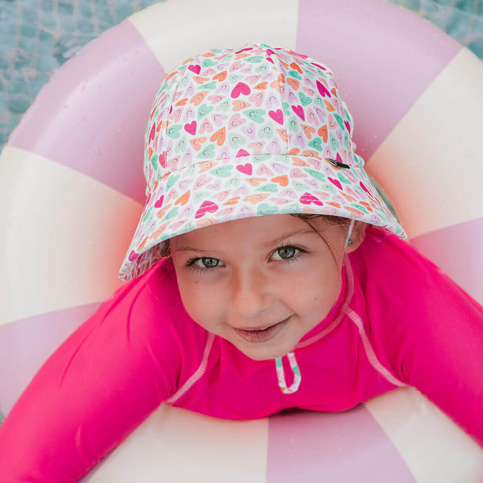 Ponytail Beach Swim Bucket Hat - Summer 2024