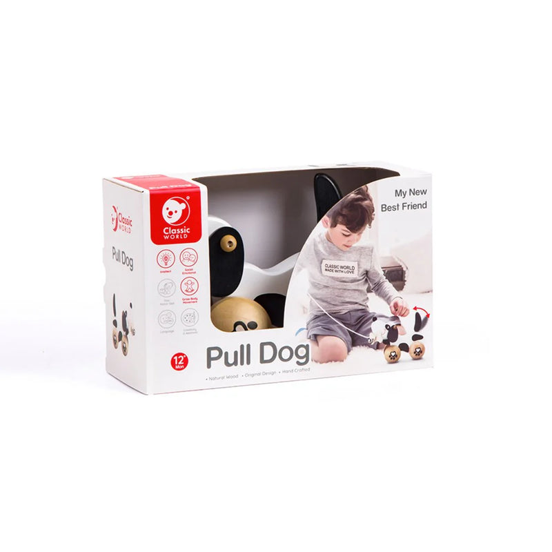 Classic World - Pull Along Dog
