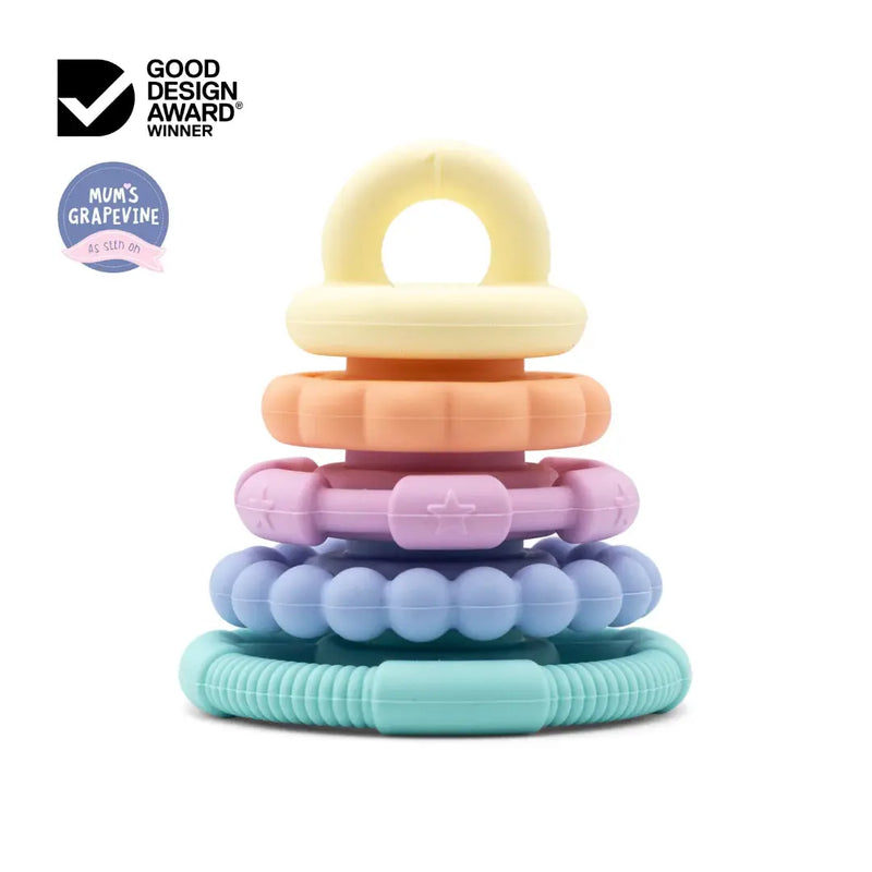 Rainbow Stacker & Teether Toy - Jellystone