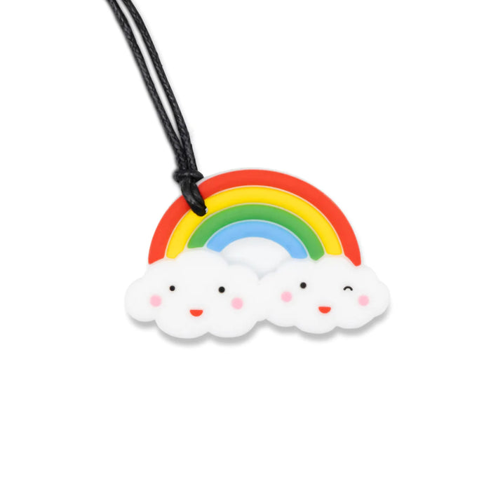 Sensory Chew Necklace - RAINBOW PENDANT - Jellystone