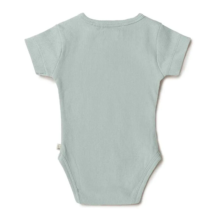 Snuggle Hunny Bodysuit Short Sleeve - Sage