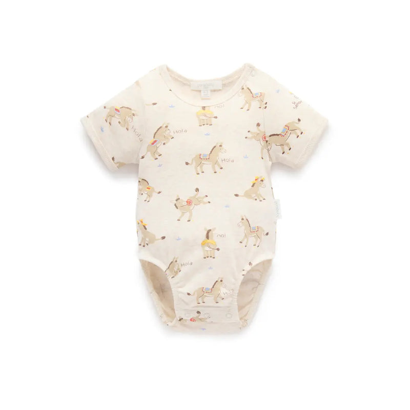 PureBaby - Short Sleeve Bodysuit