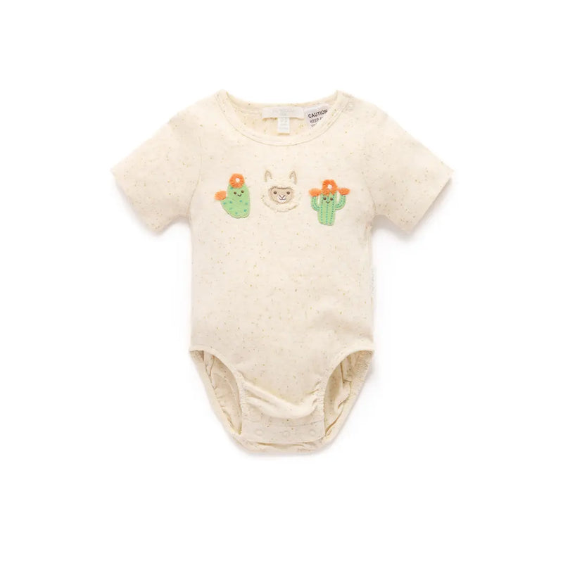 PureBaby - Short Sleeve Bodysuit
