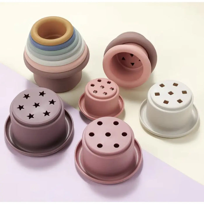 Baby Silicone Stacking Cup