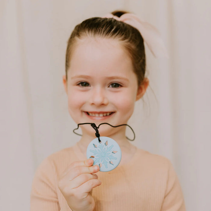 Chew Necklace - SNOWFLAKE PENDANT - Jellystone