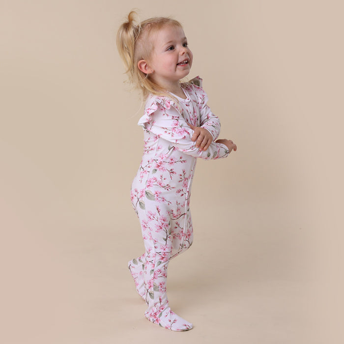 Snuggle Hunny - Organic Snuggle Sleepsuit - Frills