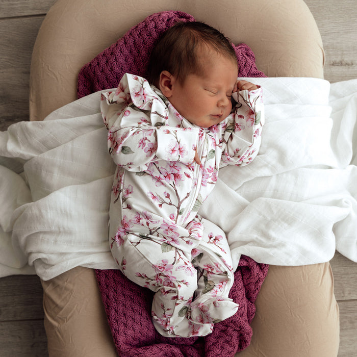 Snuggle Hunny - Organic Snuggle Sleepsuit - Frills