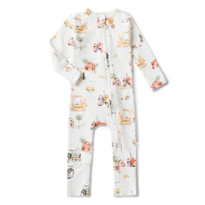 Snuggle Hunny - Organic Snugglesuit Convertible Romper