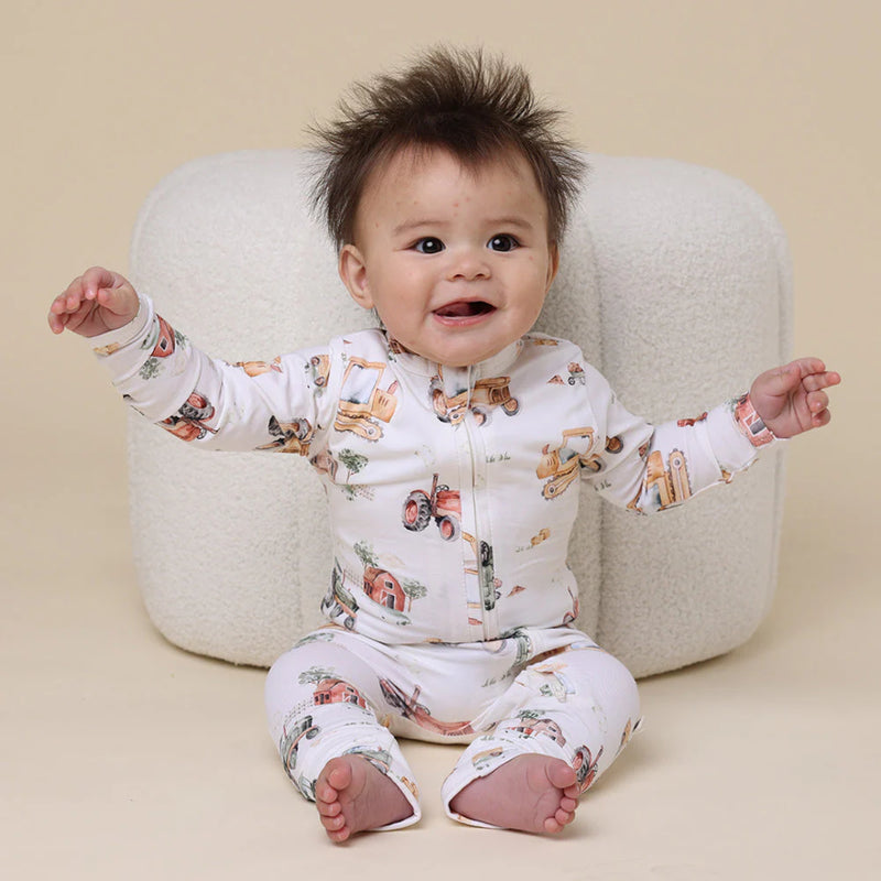 Snuggle Hunny - Organic Snugglesuit Convertible Romper