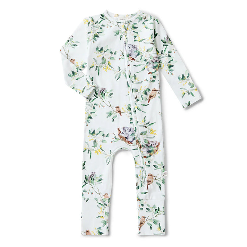 Snuggle Hunny - Organic Snugglesuit Convertible Romper
