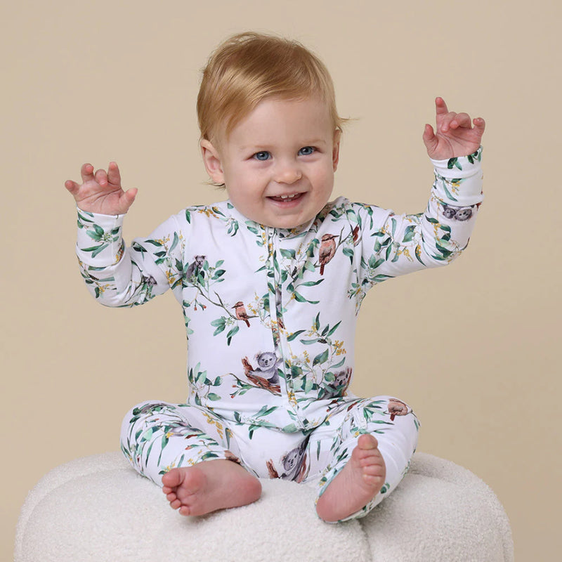 Snuggle Hunny - Organic Snugglesuit Convertible Romper