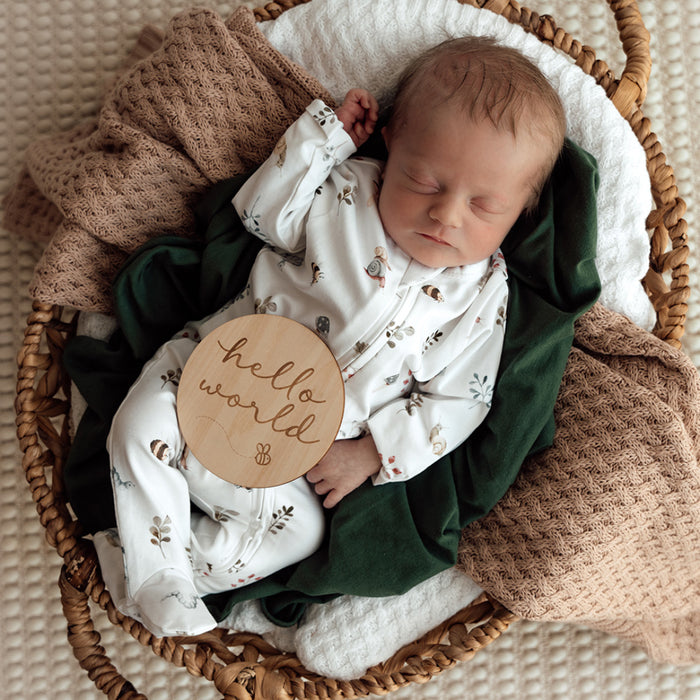 Snuggle Hunny - Organic Sleepsuit