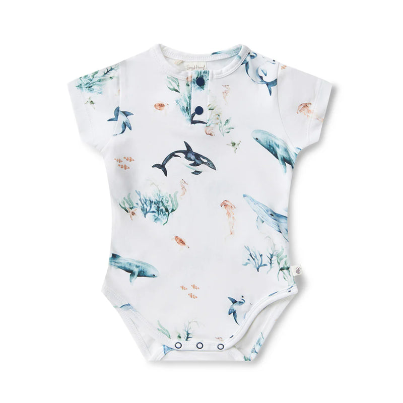 Snuggle Hunny - Organic Short Sleeve Bodysuit