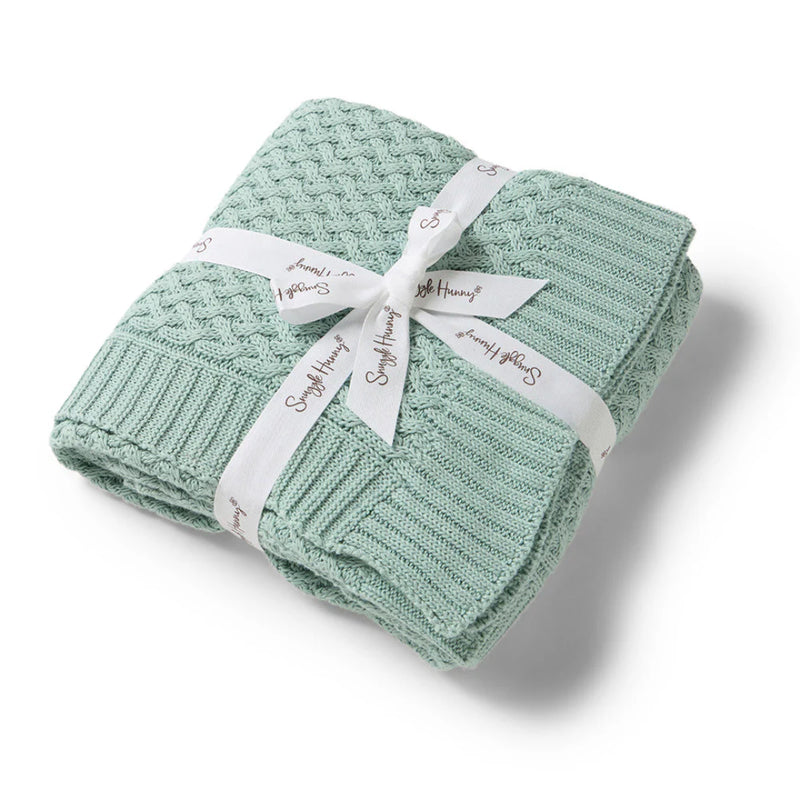 Snuggle Hunny Diamond Knit Baby Blanket - various