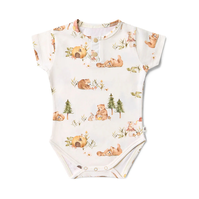 Snuggle Hunny - Organic Short Sleeve Bodysuit