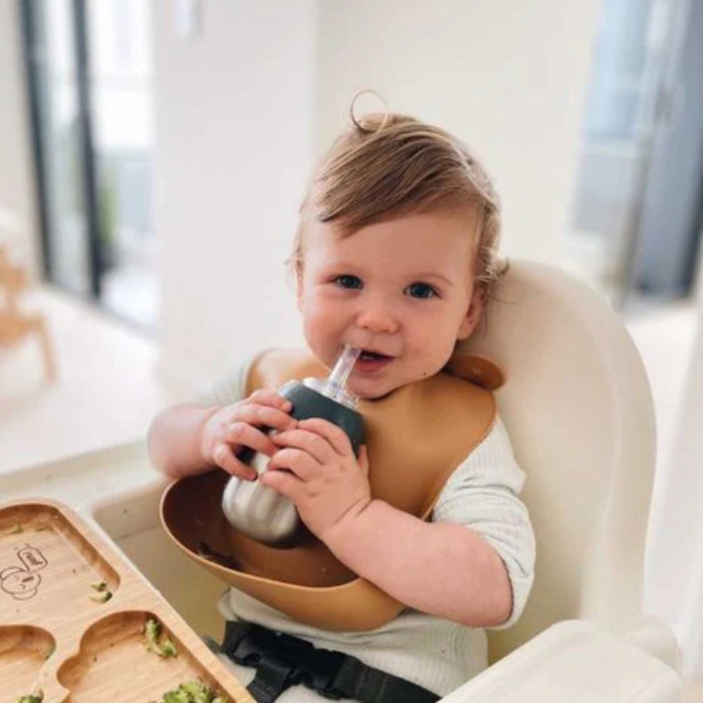 Lion & Lady - Toddler Straw Cup – 210ml Stainless Steel