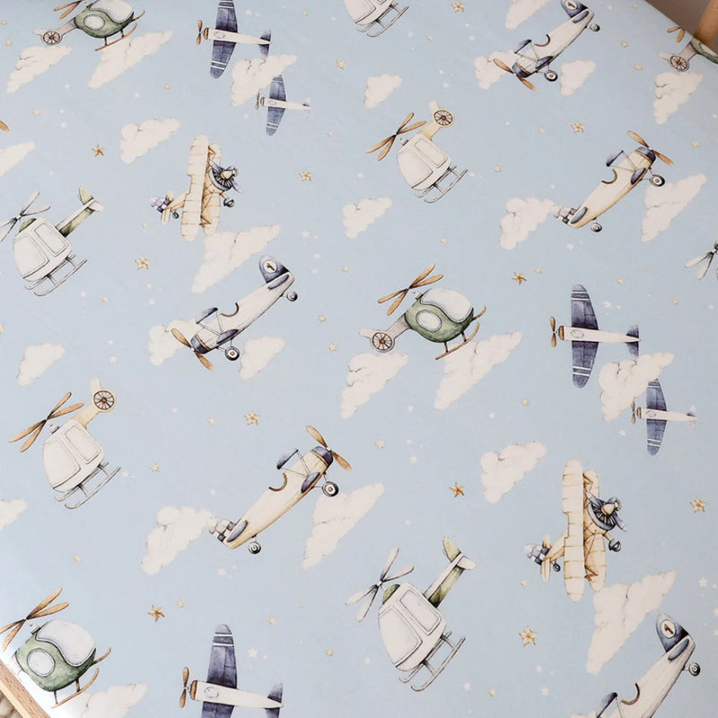 Snuggle Hunny Cot Sheet - Fitted + storage bag