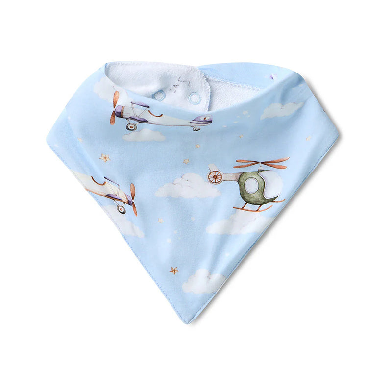 Snuggle Hunny Bib - Organic Dribble Bib - various