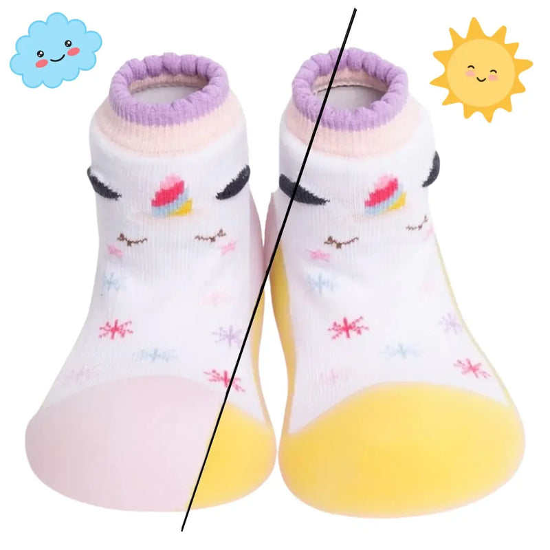 Sock Shoes - Unicorn - Chameleon - BigToes Australia