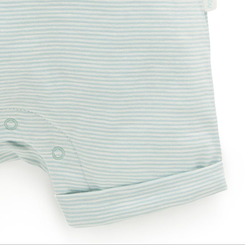 Purebaby Organic Short Sleeve Growsuit