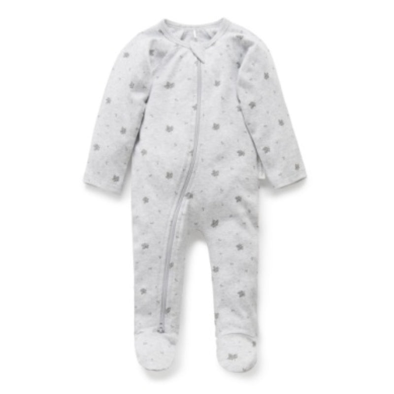 Purebaby - Zip Growsuit