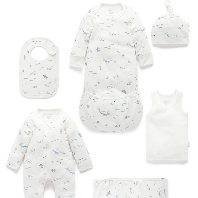 Purebaby Essentials Newborn Hospital Pack