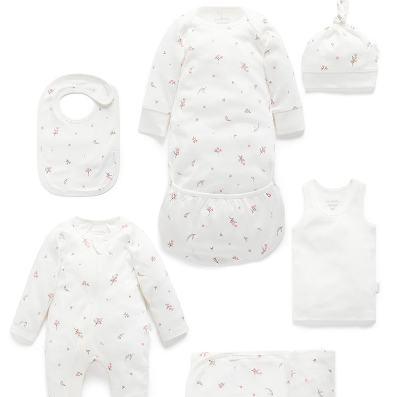 Purebaby Essentials Newborn Hospital Pack