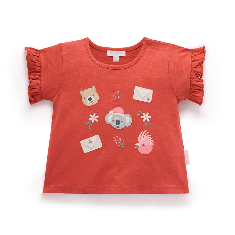 Purebaby Christmas Tee