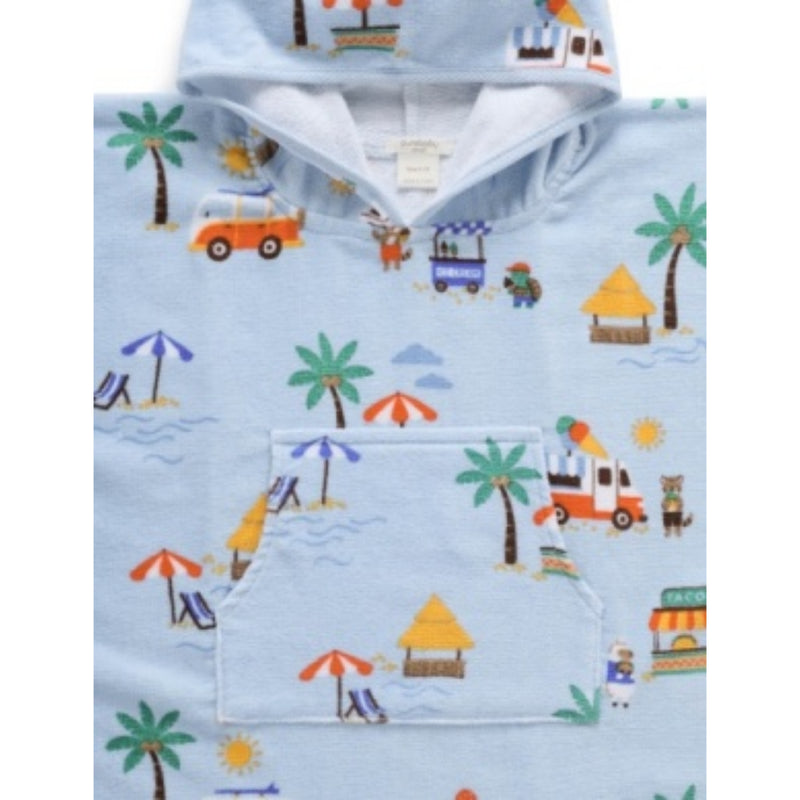 PureBaby - Towelling Poncho
