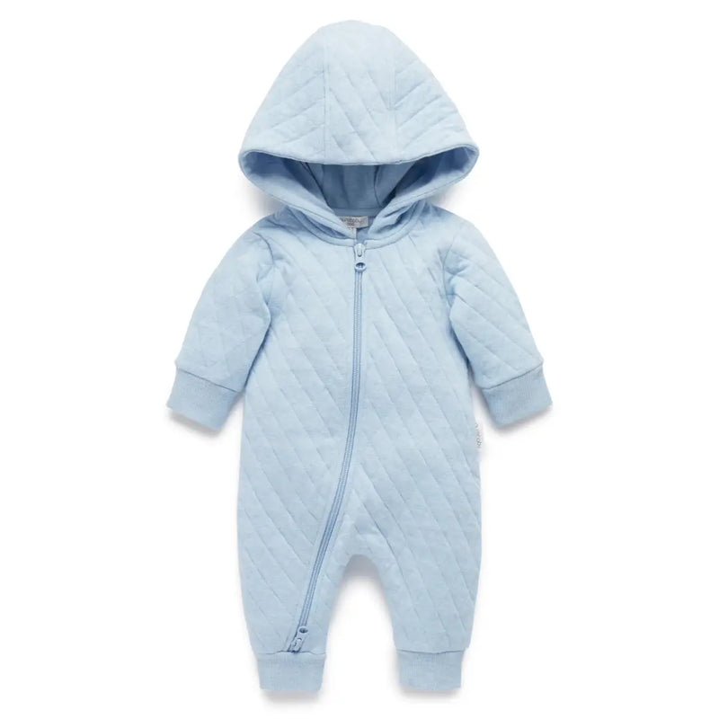 Purebaby Quilted Growsuit