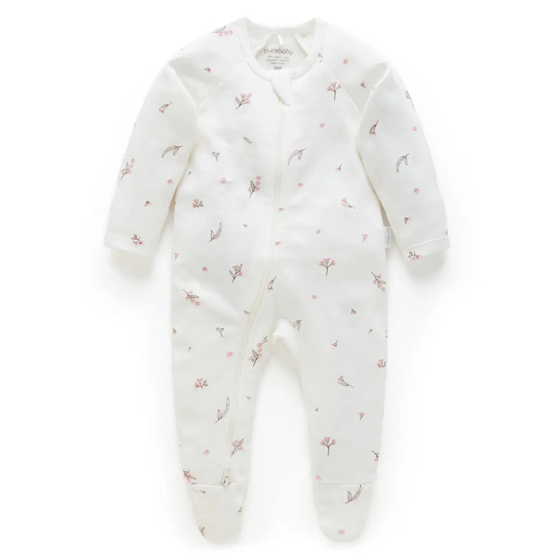 Purebaby - Zip Growsuit