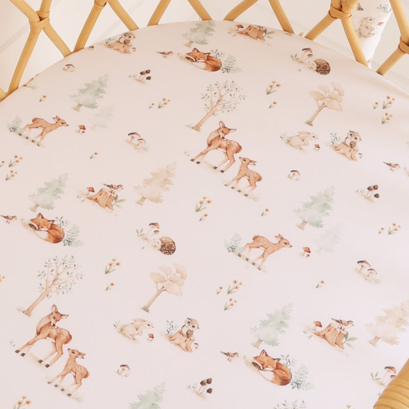Snuggle Hunny Cot Sheet - Fitted + storage bag