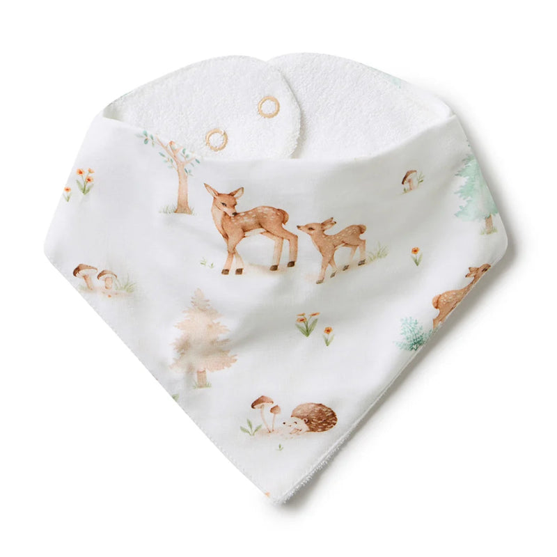 Snuggle Hunny Bib - Organic Dribble Bib - various